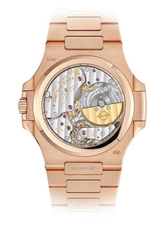 Patek Philippe Nautilus Moonphase Rose Gold Brown Dial 40mm - Mirror Original