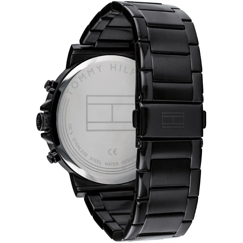 Tommy Hilfiger Daniel 1710383 All Black Stainless Steel Men's Watch