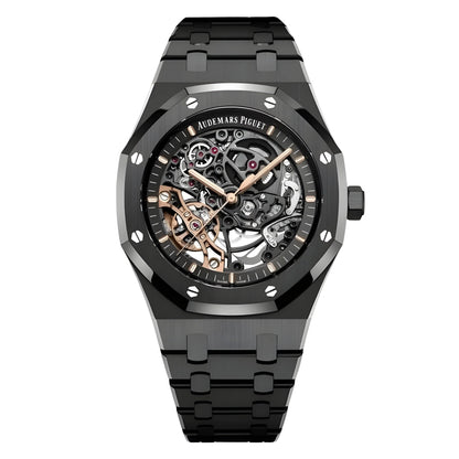 Audemars-piguet - royal oak double balance wheel - Black