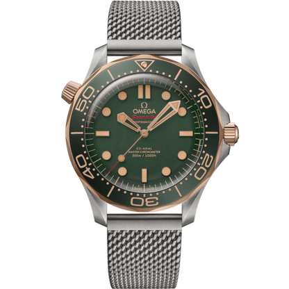 Omega-Seamaster “007 edition” Green & Gold