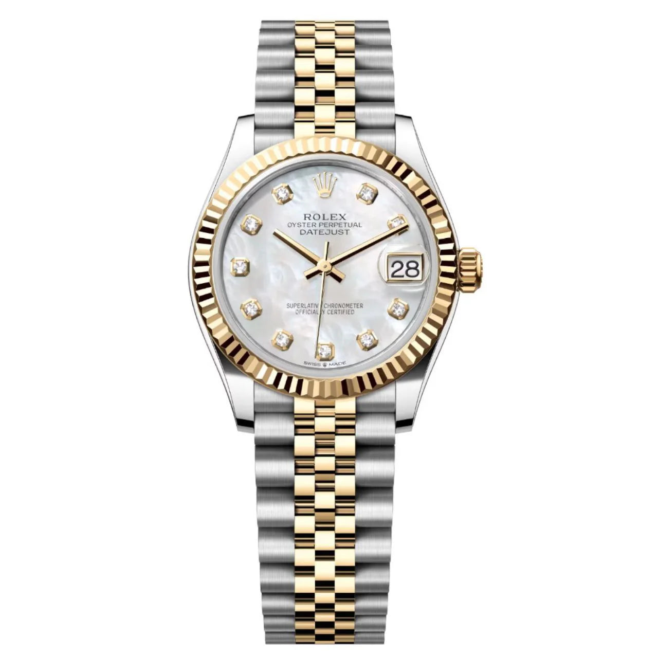 Rolex Datejust Mirror Original Women's Watch