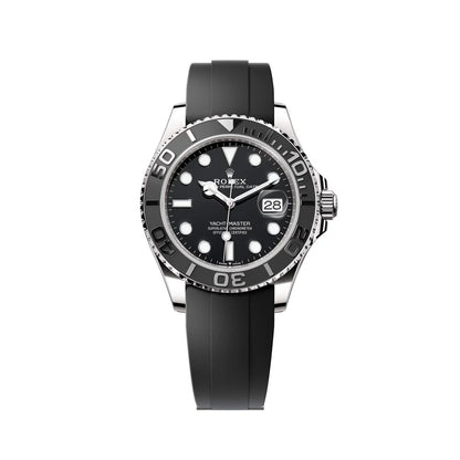 Rolex Yacht-Master II – rose Gold, Black Dial & Rubber Strap